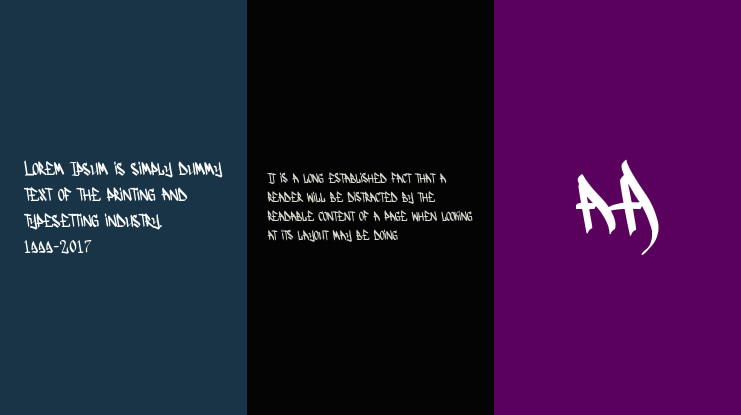 Amperas Demo Version Font