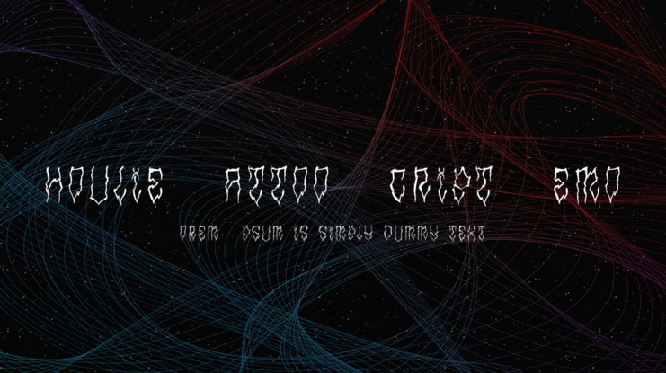Ghoulie Tattoo Script Demo Font