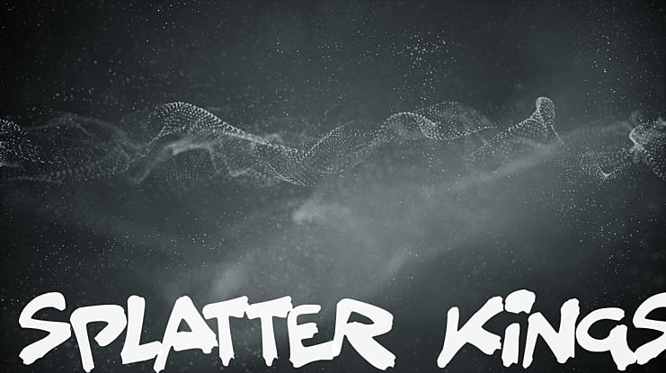 Splatter Kings Font