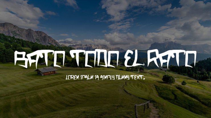 Bato todo el Rato Font