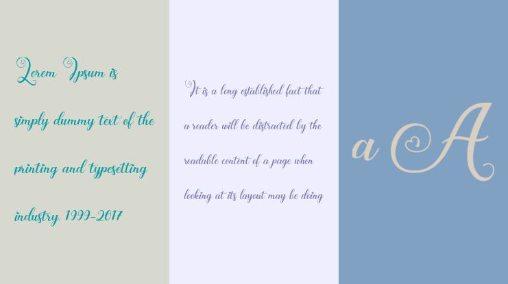 Wedding Paradise Font Family