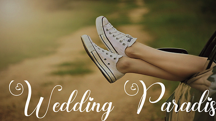 Wedding Paradise Font Family