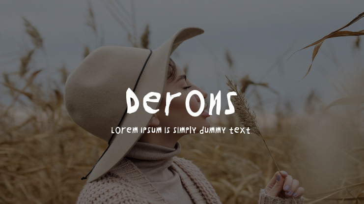 Derons Font Family