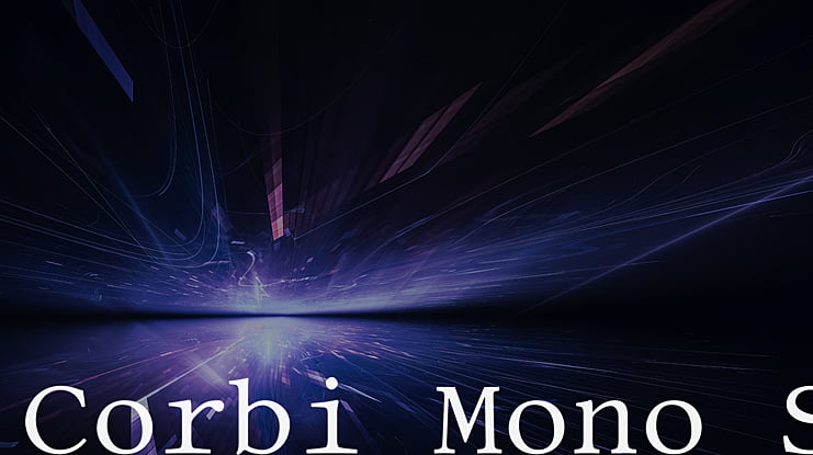 Corbi Mono S Font