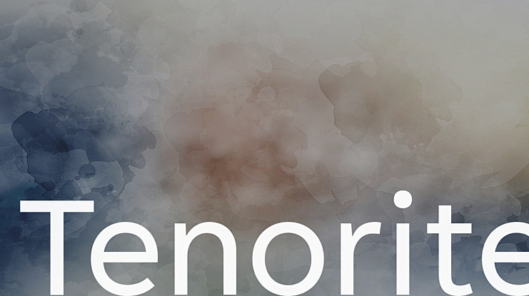 Tenorite Font Family