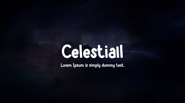 Celestiall Font