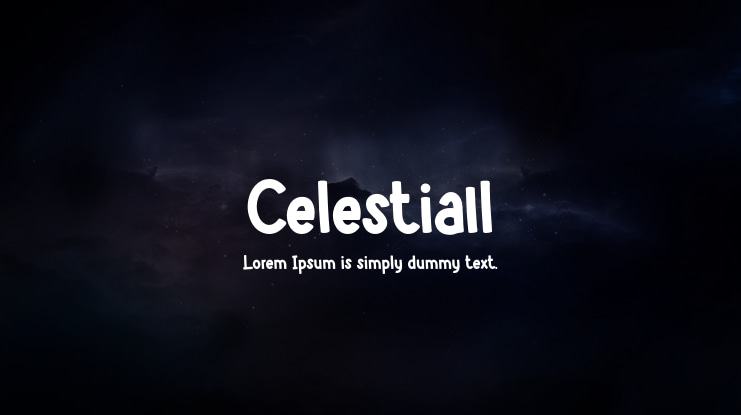 Celestiall Font