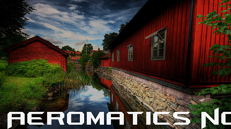 Aeromatics NC Font