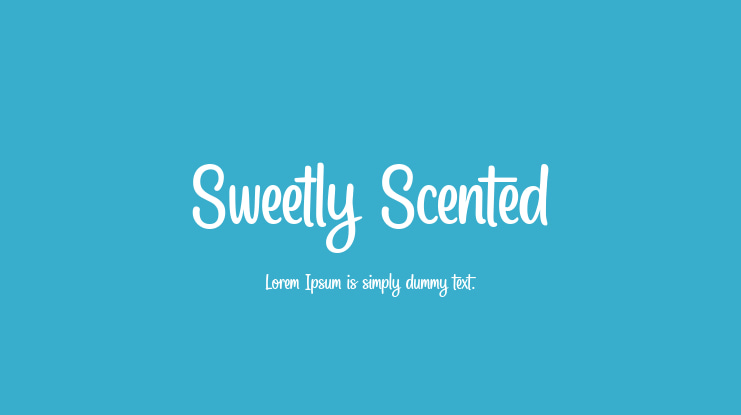 Sweetly Scented Font