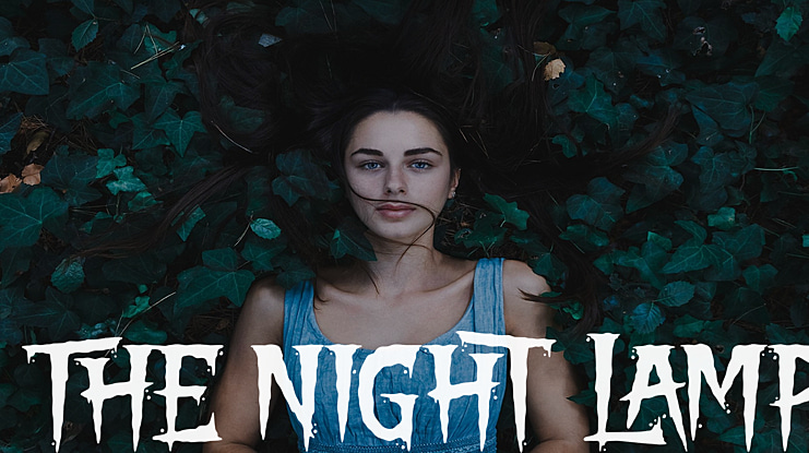 THE NIGHT LAMP Font