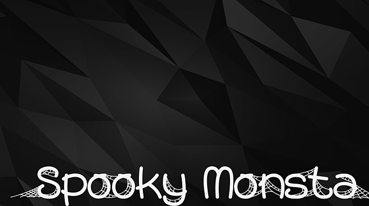Spooky Monsta Font