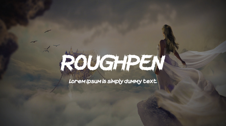 ROUGHPEN Font