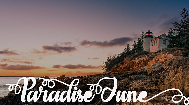 Paradise June Font