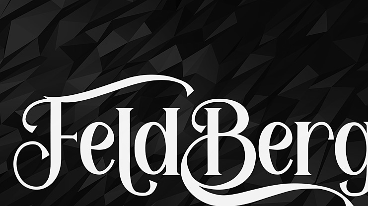 Feldberg Font