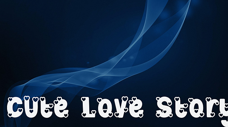 Cute Love Story Font