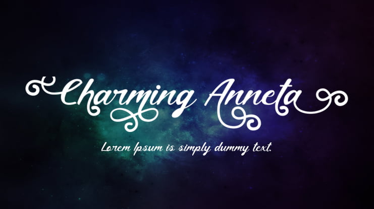 Charming Anneta Font