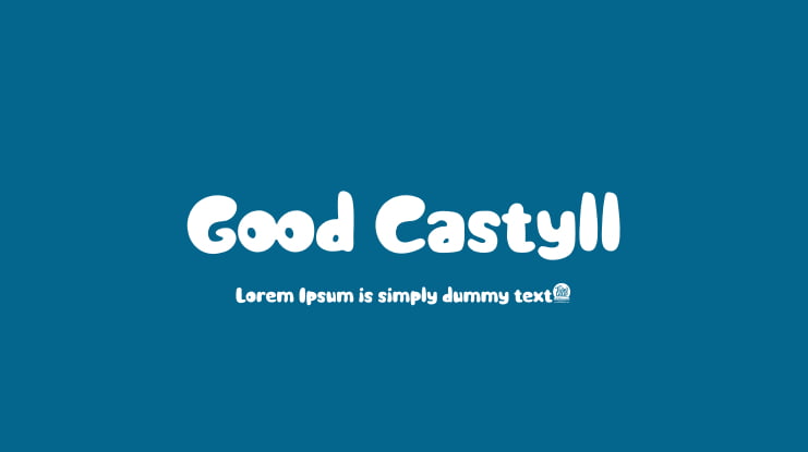 Good Castyll Font Family