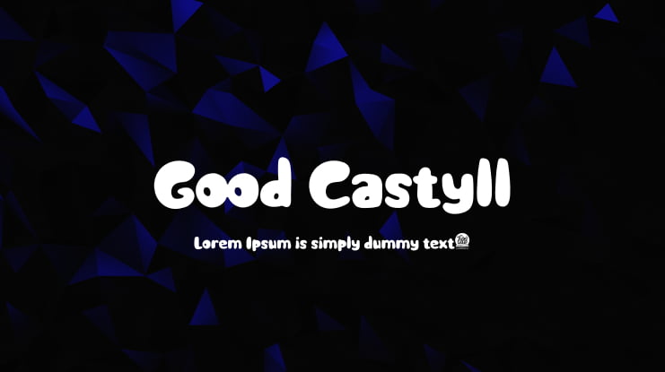 Good Castyll Font Family