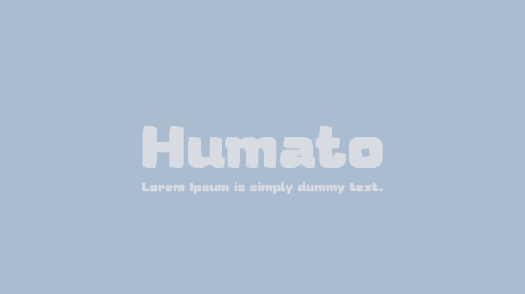 Humato Font Family