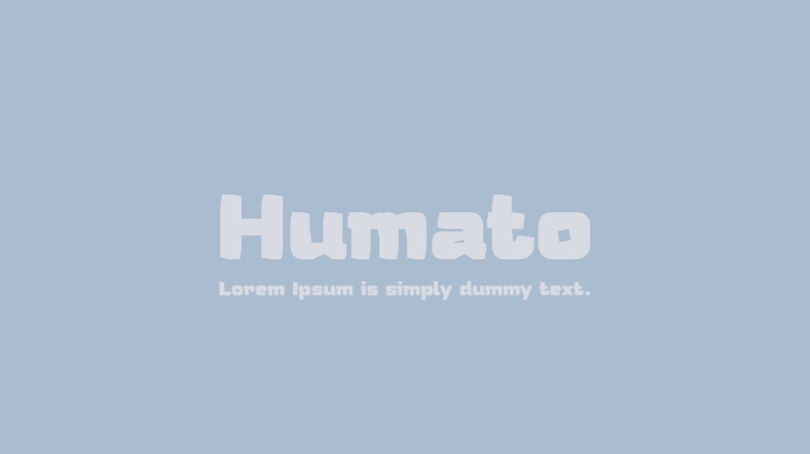 Humato Font Family