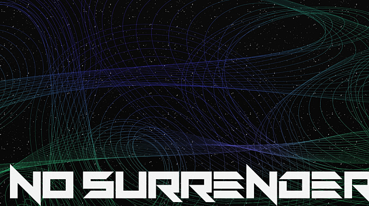 No Surrender Font Family
