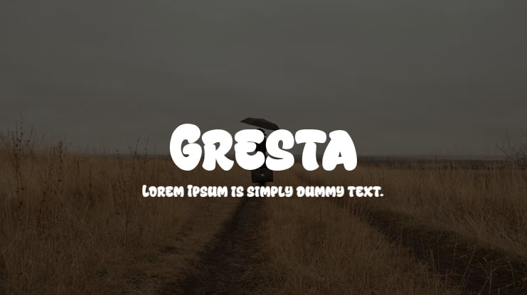 Gresta Font Family