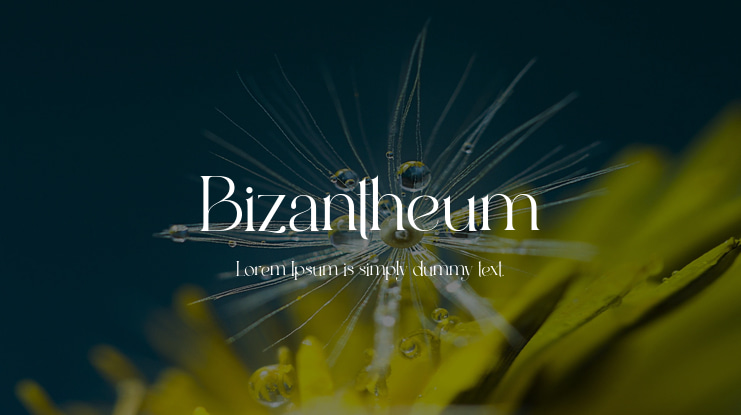 Bizantheum Font