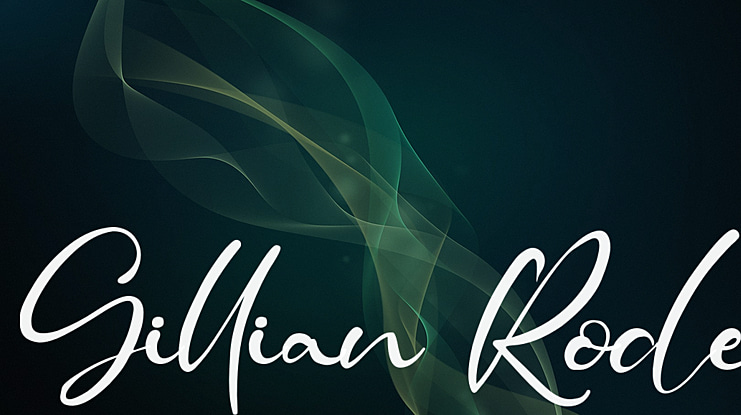 Gillian Rode Font