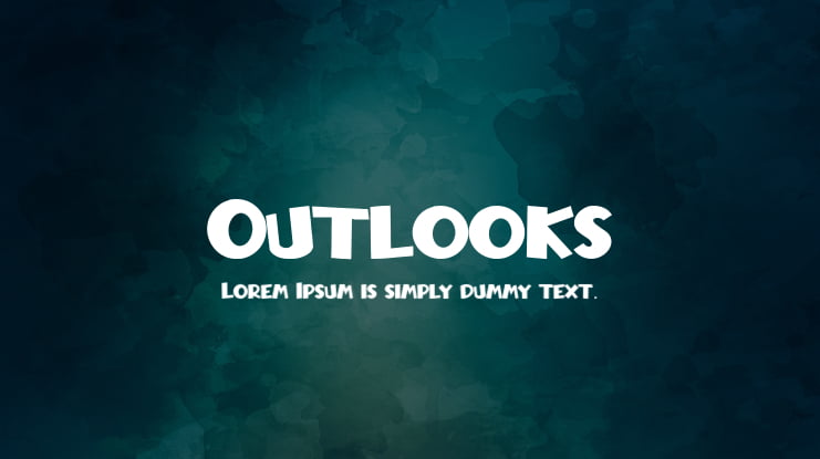Outlooks Font