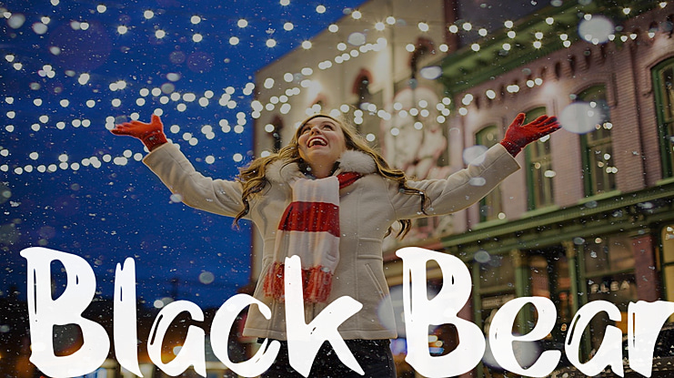 Black Bear Font