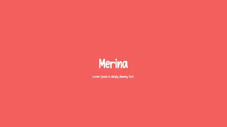 Merina Font
