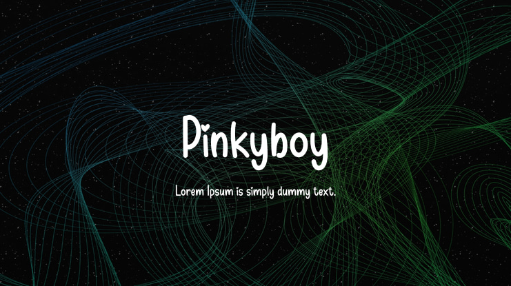 Pinkyboy Font