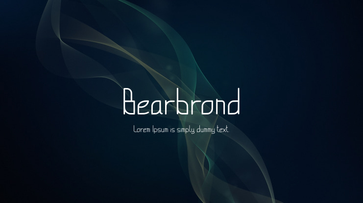 Bearbrond Font