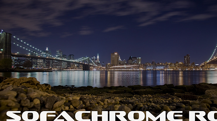 Sofachrome Font Family