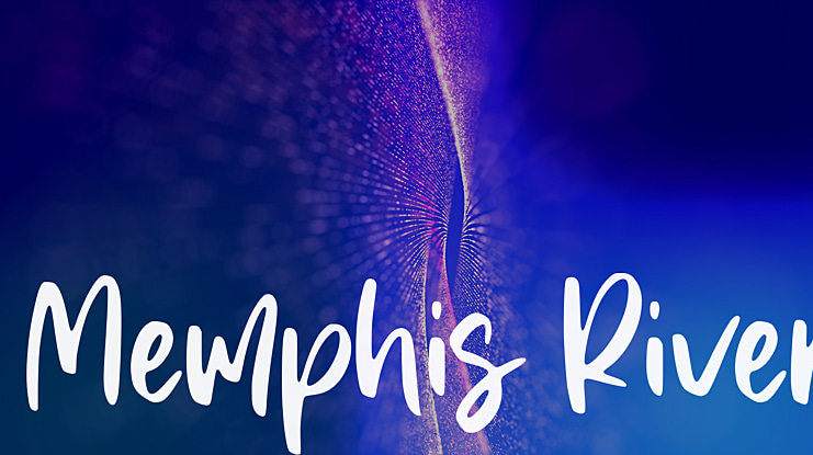 Memphis River Font