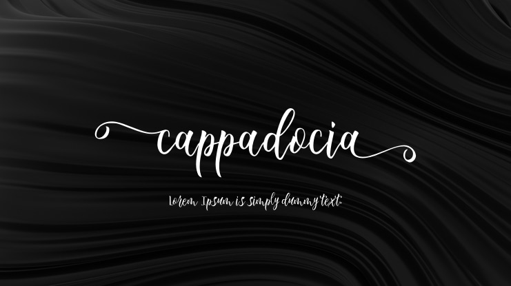 cappadocia Font