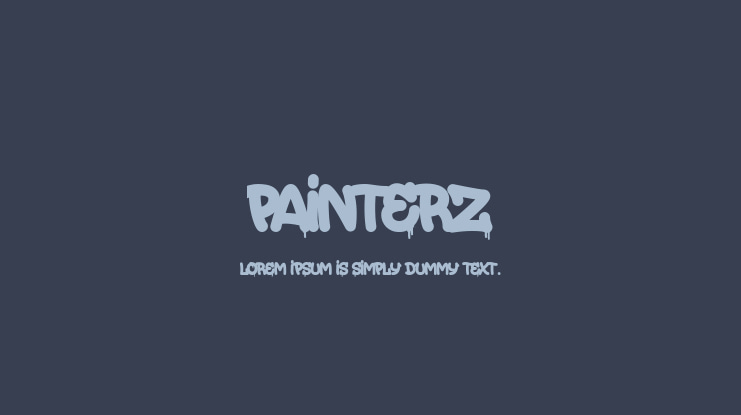 Painterz Font