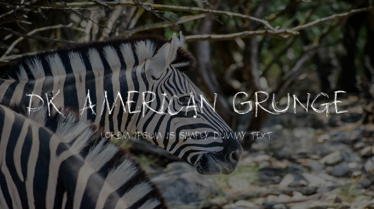 DK American Grunge Font