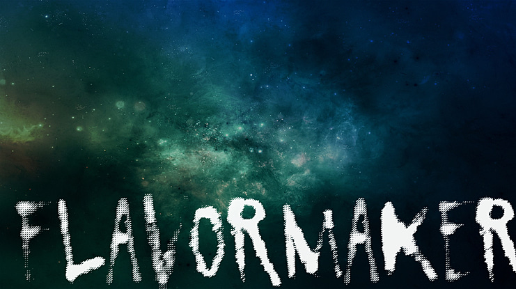 FlavorMaker Font
