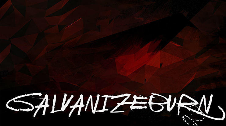 GalvanizeBurn Font