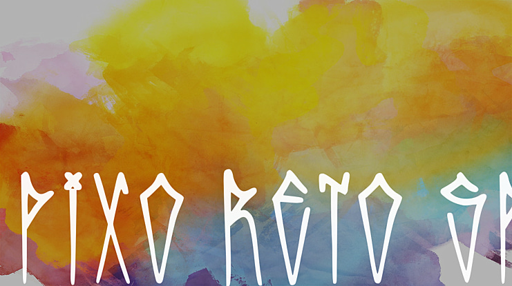 Pixo Reto SP Font