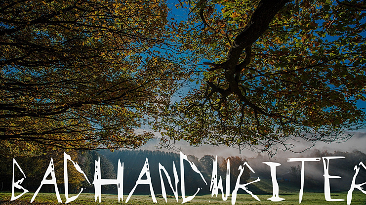 BadHandwriter Font