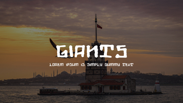 Giants Font
