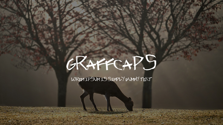 GraffCaps Font