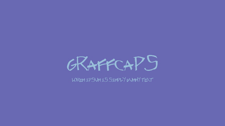 GraffCaps Font