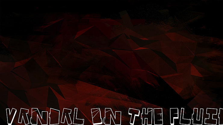 Vandal On The Fluid Font