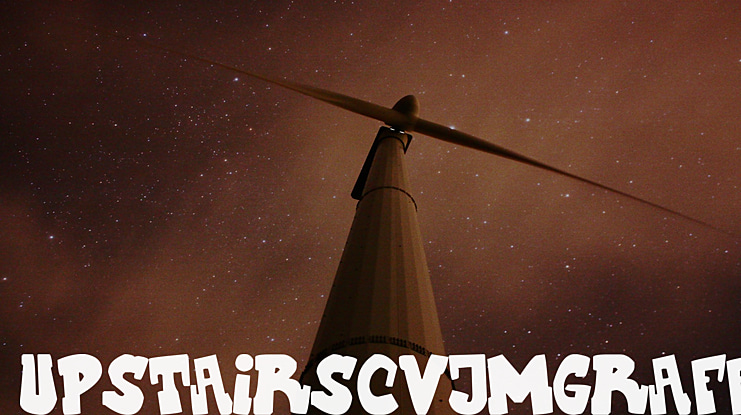 UpstairsCVJMgraff Font