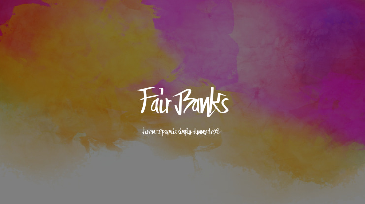 FairBanks Font