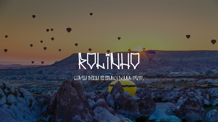 Rolinho Font