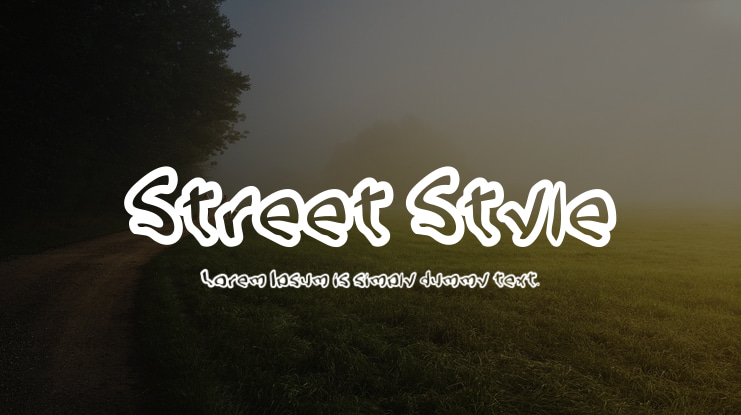 Street Style Font